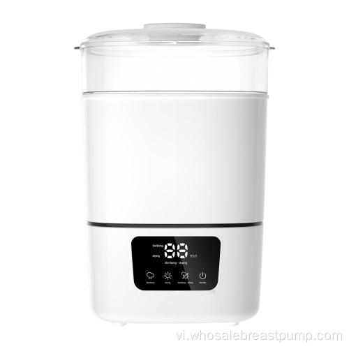 Máy tiệt trùng bình sữa đôi 3 trong 1 miễn phí BPA bằng điện